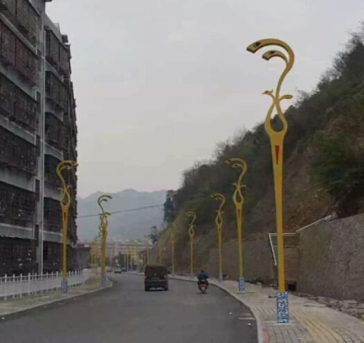 【led景觀燈案例】云南景洪市道路景觀亮化工程